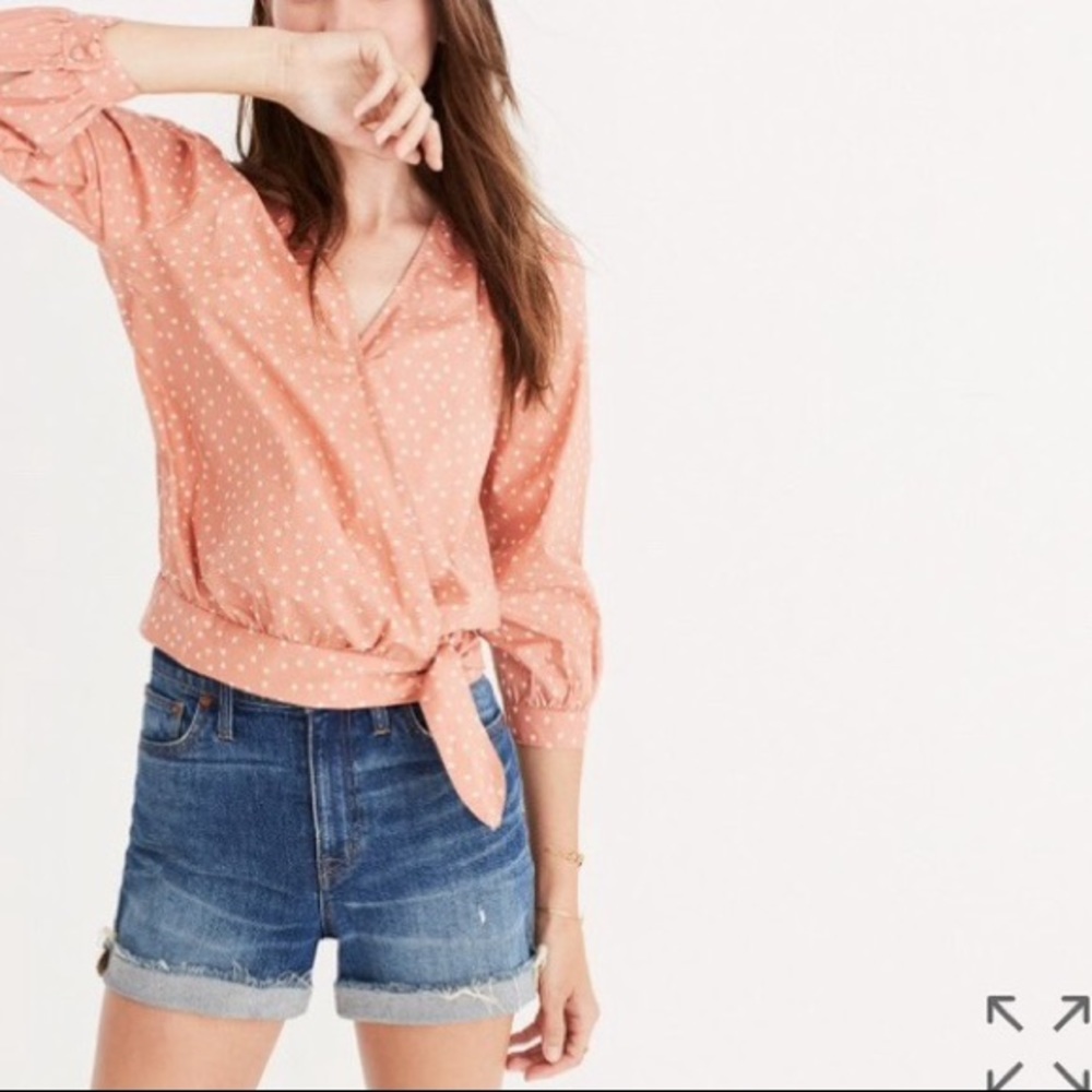 Madewell Wrap Top in Starscatter XXS - Picture 2 of 6